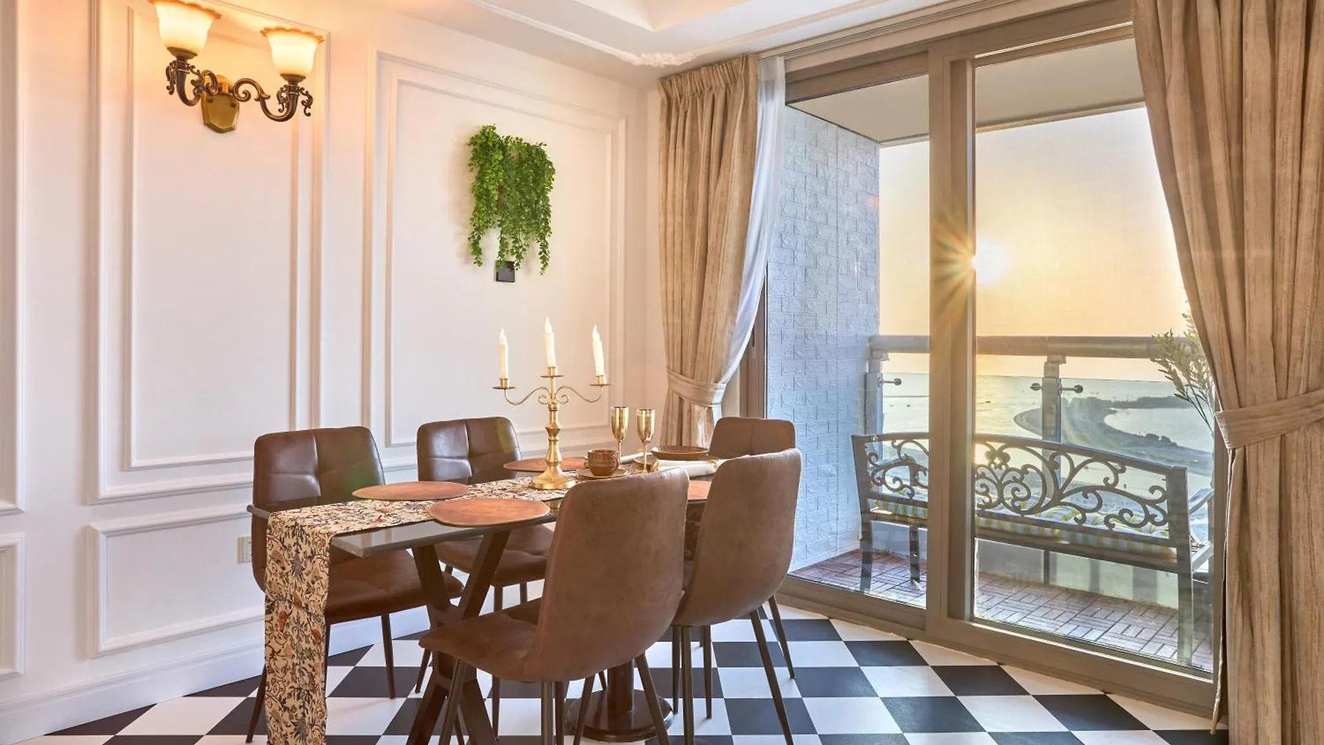Zen Den - Vintage Charm With Full Sea View Apartment Dubai 0*,